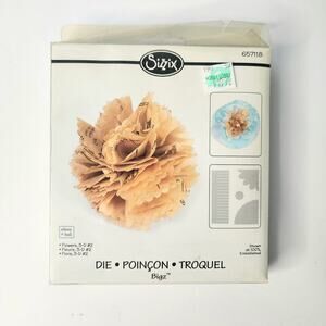 Sizzix Bigz Die Flowers 3-D #2 Eileen Hull Ellison 657118